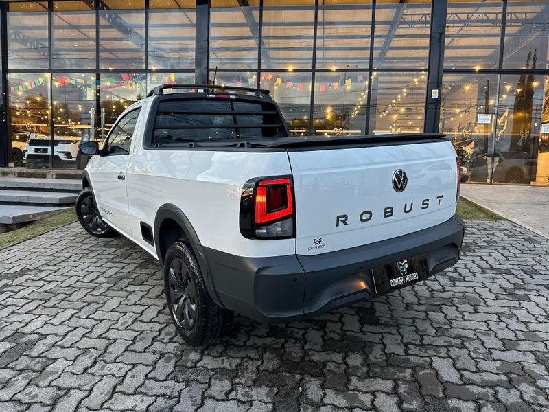 Volkswagen Saveiro Robust 1.6 Total Flex 16V 2024/2025 CONCEPT MOTORS PASSO FUNDO / Carros no Vale