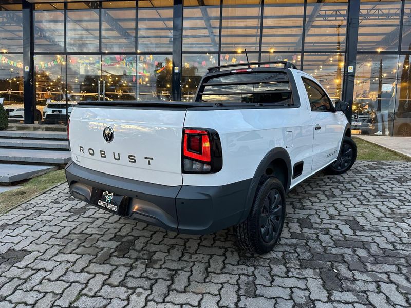 Volkswagen Saveiro Robust 1.6 Total Flex 16V 2024/2025 CONCEPT MOTORS PASSO FUNDO / Carros no Vale