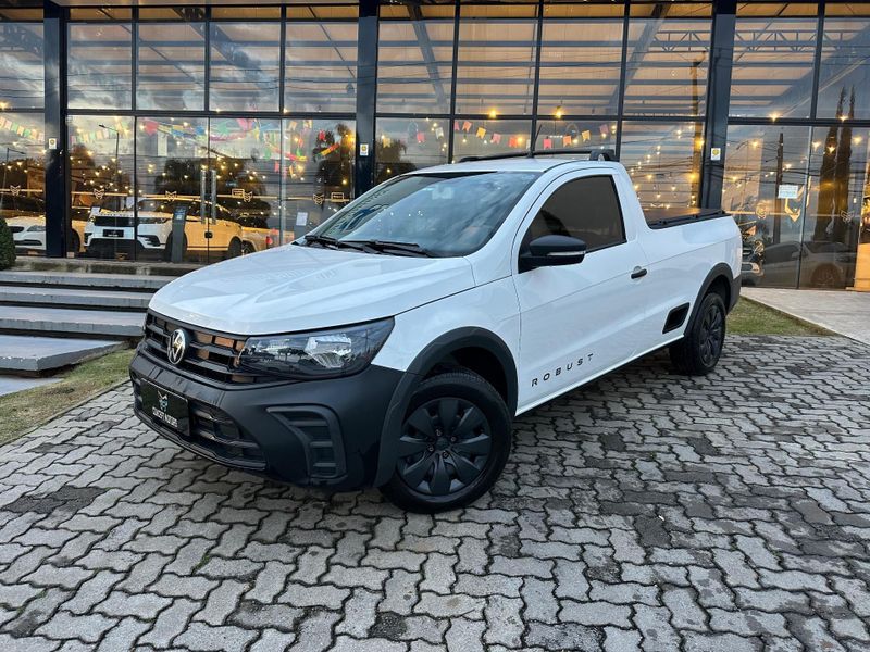 Volkswagen Saveiro Robust 1.6 Total Flex 16V 2024/2025 CONCEPT MOTORS PASSO FUNDO / Carros no Vale