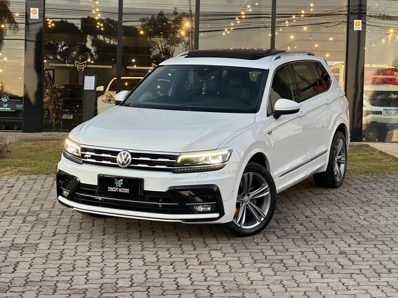 Volkswagen Tiguan Allspac R-Line 350 TSI 2.0 4×4 2019/2020 CONCEPT MOTORS PASSO FUNDO / Carros no Vale