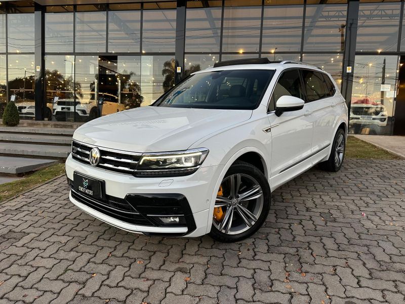 Volkswagen Tiguan Allspac R-Line 350 TSI 2.0 4×4 2019/2020 CONCEPT MOTORS PASSO FUNDO / Carros no Vale