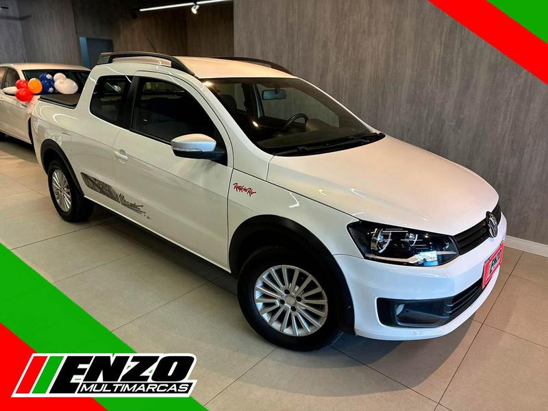 Volkswagen Saveiro W/ CD ROCK MB 2015/2016 ENZO MULTIMARCAS CAXIAS DO SUL / Carros no Vale