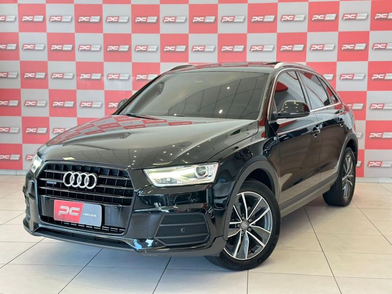 Audi Q3 2.0 TFSI Quat 170/180cv S-tronic 2017/2018 PC VEÍCULOS SANTA CRUZ DO SUL / Carros no Vale