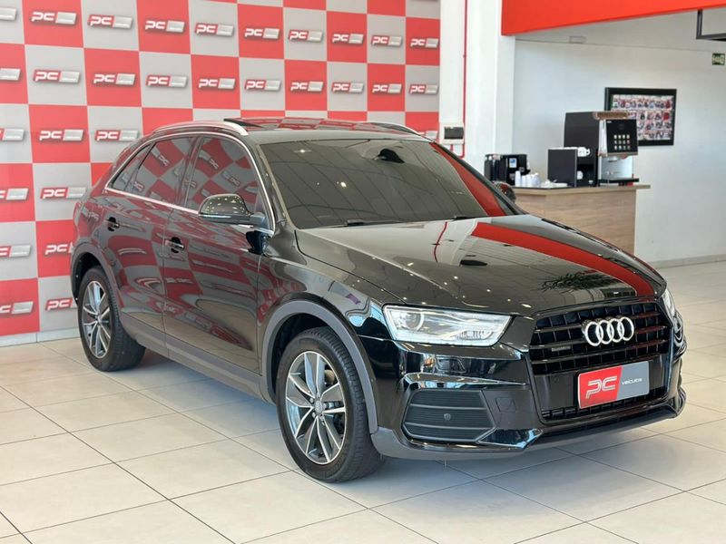 Audi Q3 2.0 TFSI Quat 170/180cv S-tronic 2017/2018 PC VEÍCULOS SANTA CRUZ DO SUL / Carros no Vale