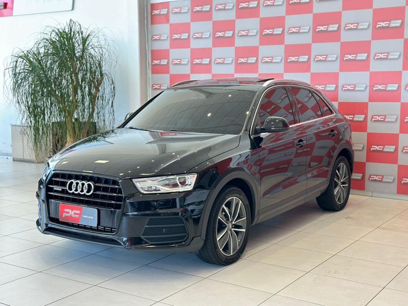Audi Q3 2.0 TFSI Quat 170/180cv S-tronic 2017/2018 PC VEÍCULOS SANTA CRUZ DO SUL / Carros no Vale