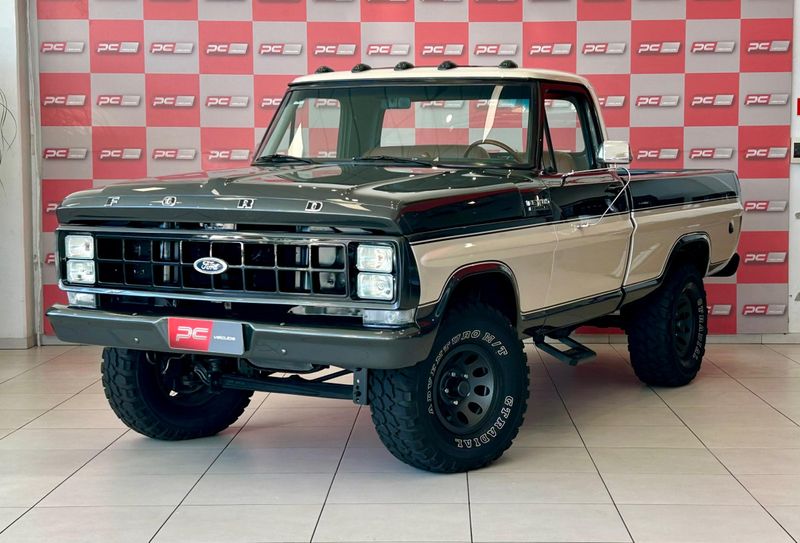 Ford F-1000 CD/Blazer 3.6 1990/1990 PC VEÍCULOS SANTA CRUZ DO SUL / Carros no Vale