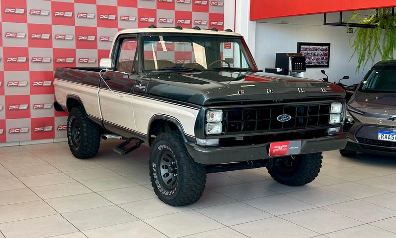 Ford F-1000 CD/Blazer 3.6 1990/1990 PC VEÍCULOS SANTA CRUZ DO SUL / Carros no Vale