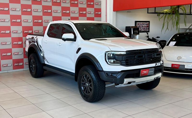 Ford Ranger Raptor 3.0 V6 Bi-Turbo 4WD 2024/2024 PC VEÍCULOS SANTA CRUZ DO SUL / Carros no Vale