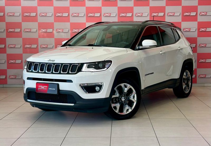Jeep COMPASS LIMITED 2.0 4×2 16V 2017/2017 PC VEÍCULOS SANTA CRUZ DO SUL / Carros no Vale