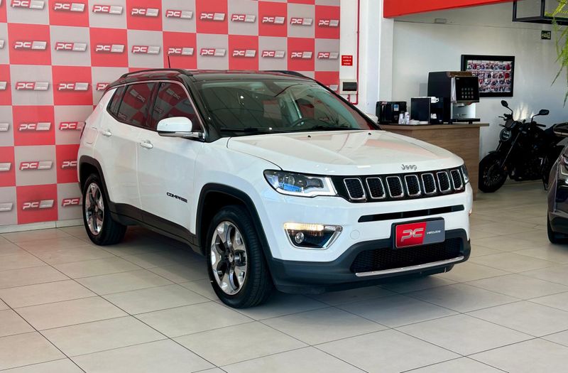 Jeep COMPASS LIMITED 2.0 4×2 16V 2017/2017 PC VEÍCULOS SANTA CRUZ DO SUL / Carros no Vale