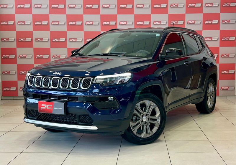 Jeep COMPASS LONG T270 1.3 TB 4×2 2023/2024 PC VEÍCULOS SANTA CRUZ DO SUL / Carros no Vale