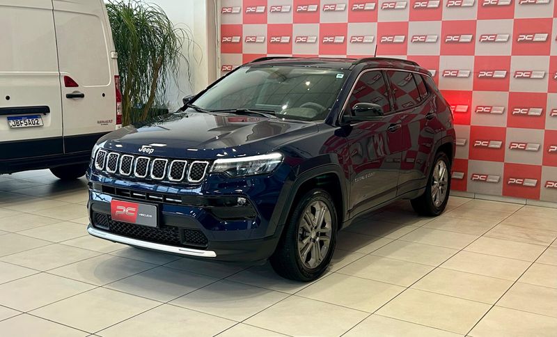 Jeep COMPASS LONG T270 1.3 TB 4×2 2023/2024 PC VEÍCULOS SANTA CRUZ DO SUL / Carros no Vale