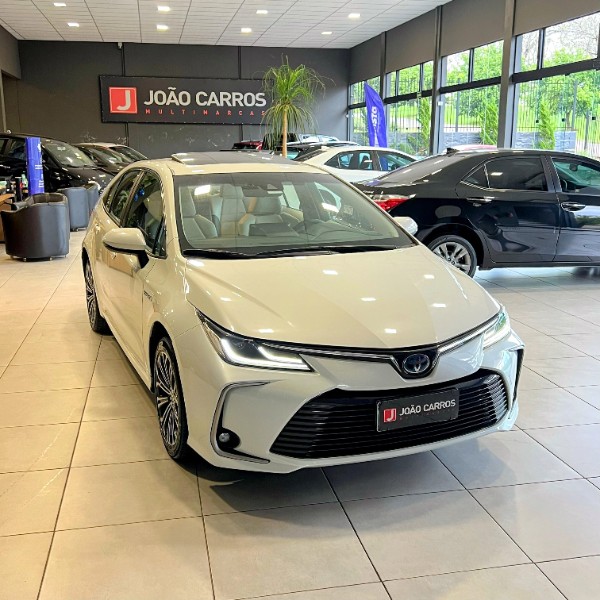 TOYOTA COROLLA 1.8 ALTIS PREMIUM 16V HÍBRIDO 2020/2020 JOÃO CARROS MULTIMARCAS GUAPORÉ / Carros no Vale