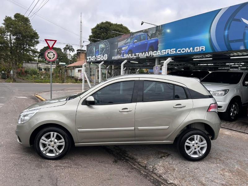 CHEVROLET AGILE LTZ 1.4 MPFI 8V FLEXPOWER 5P 2011/2011 LS MULTIMARCAS VENÂNCIO AIRES / Carros no Vale