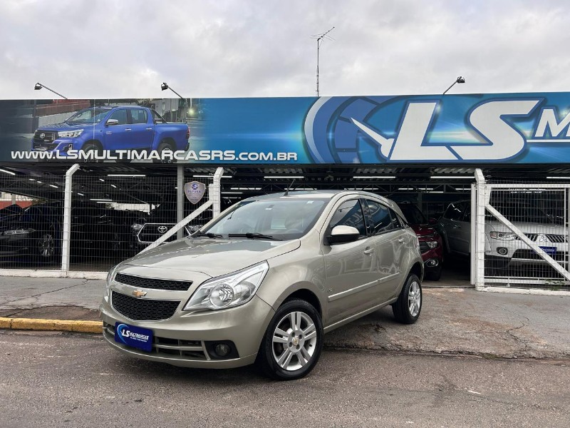 CHEVROLET AGILE LTZ 1.4 MPFI 8V FLEXPOWER 5P 2011/2011 LS MULTIMARCAS VENÂNCIO AIRES / Carros no Vale