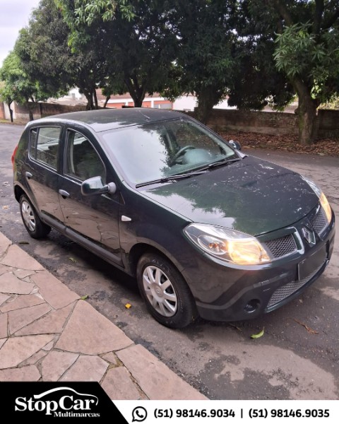 RENAULT SANDERO 1.0 12V EXPRESSION 2011/2011 STOPCAR MULTIMARCAS ESTRELA / Carros no Vale