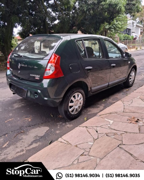 RENAULT SANDERO 1.0 12V EXPRESSION 2011/2011 STOPCAR MULTIMARCAS ESTRELA / Carros no Vale