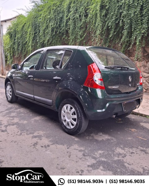 RENAULT SANDERO 1.0 12V EXPRESSION 2011/2011 STOPCAR MULTIMARCAS ESTRELA / Carros no Vale