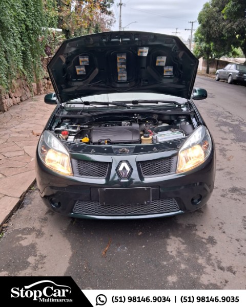 RENAULT SANDERO 1.0 12V EXPRESSION 2011/2011 STOPCAR MULTIMARCAS ESTRELA / Carros no Vale