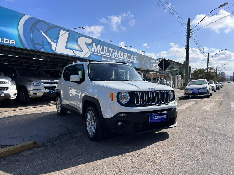 JEEP RENEGADE LONGITUDE 1.8 4X2 FLEX 16V AUT. 2016/2016 LS MULTIMARCAS VENÂNCIO AIRES / Carros no Vale
