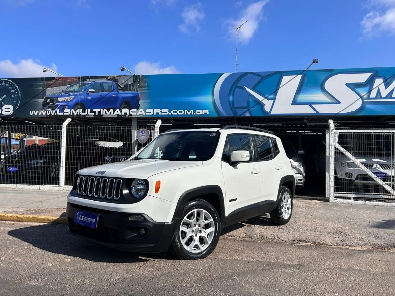JEEP RENEGADE LONGITUDE 1.8 4X2 FLEX 16V AUT. 2016/2016 LS MULTIMARCAS VENÂNCIO AIRES / Carros no Vale