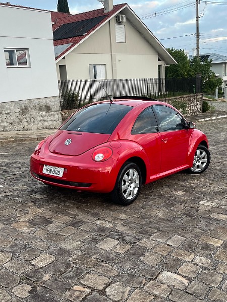 VOLKSWAGEN NEW BEETLE 2.0 MI 8V GASOLINA 2P AUTOMÁTICO 2008/2009 BOSCO AUTOMÓVEIS GUAPORÉ / Carros no Vale