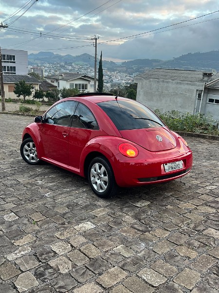 VOLKSWAGEN NEW BEETLE 2.0 MI 8V GASOLINA 2P AUTOMÁTICO 2008/2009 BOSCO AUTOMÓVEIS GUAPORÉ / Carros no Vale