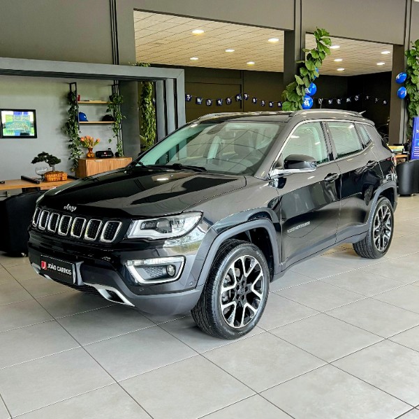JEEP COMPASS 2.0 LIMITED 16V 2019/2019 JOÃO CARROS MULTIMARCAS GUAPORÉ / Carros no Vale