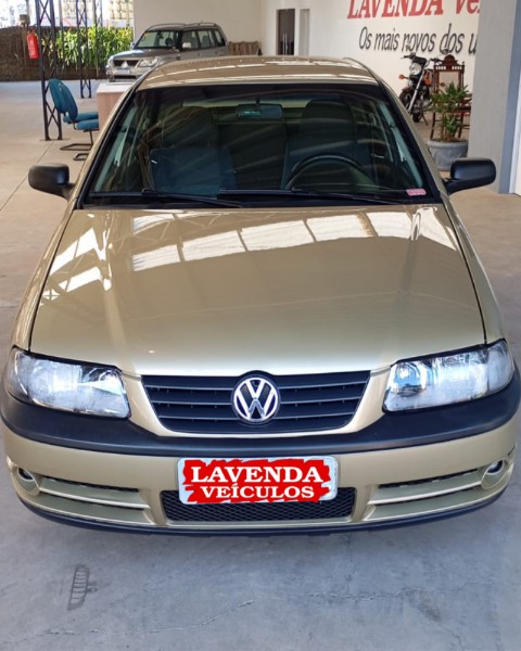 VOLKSWAGEN GOL 1.6 MI POWER TOTAL FLEX 8V 4P 2004/2005 LAVENDA VEÍCULOS ARROIO DO MEIO / Carros no Vale