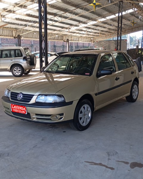 VOLKSWAGEN GOL 1.6 MI POWER TOTAL FLEX 8V 4P 2004/2005 LAVENDA VEÍCULOS ARROIO DO MEIO / Carros no Vale