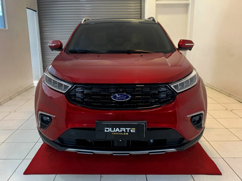 FORD TERRITORY 1.5 ECOBOOST GTDI GASOLINA TITANIUM AUTOMÁTICO 2020/2021 DUARTE VEÍCULOS PORTO ALEGRE / Carros no Vale