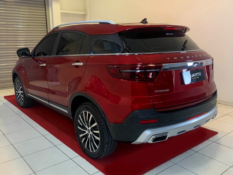 FORD TERRITORY 1.5 ECOBOOST GTDI GASOLINA TITANIUM AUTOMÁTICO 2020/2021 DUARTE VEÍCULOS PORTO ALEGRE / Carros no Vale