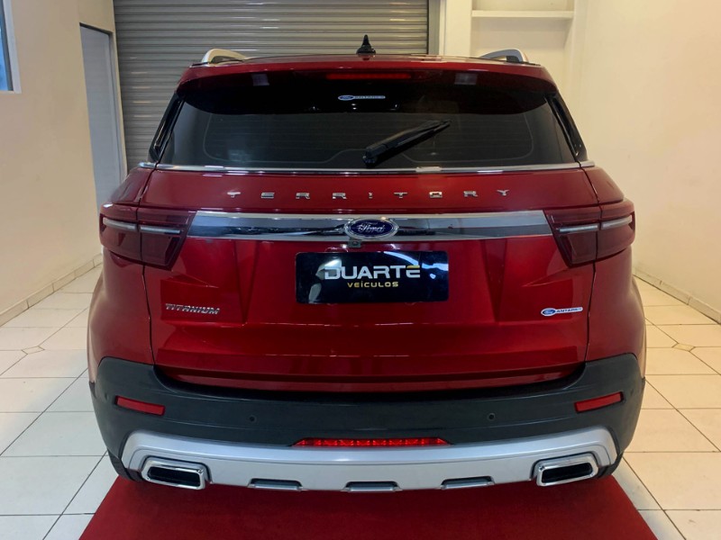 FORD TERRITORY 1.5 ECOBOOST GTDI GASOLINA TITANIUM AUTOMÁTICO 2020/2021 DUARTE VEÍCULOS PORTO ALEGRE / Carros no Vale