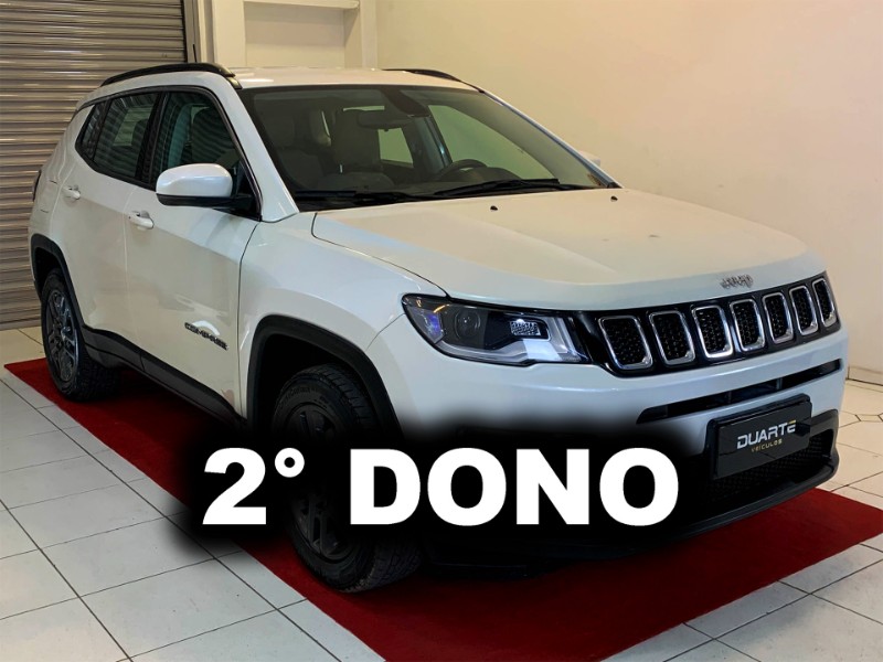 JEEP COMPASS 2.0 SPORT 4X2 16V 2020/2021 DUARTE VEÍCULOS PORTO ALEGRE / Carros no Vale