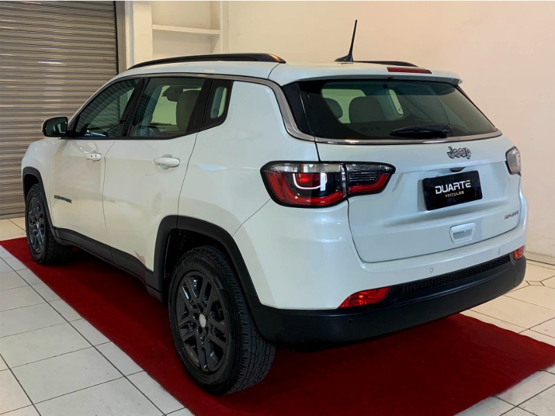 JEEP COMPASS 2.0 SPORT 4X2 16V 2020/2021 DUARTE VEÍCULOS PORTO ALEGRE / Carros no Vale