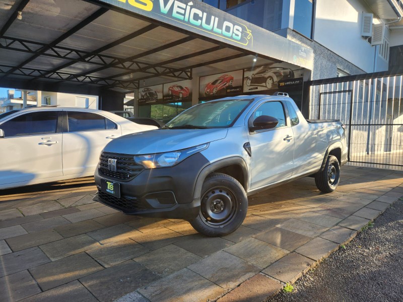 FIAT STRADA ENDURANCE 1.4 2023/2023 TS VEÍCULOS ANTA GORDA / Carros no Vale