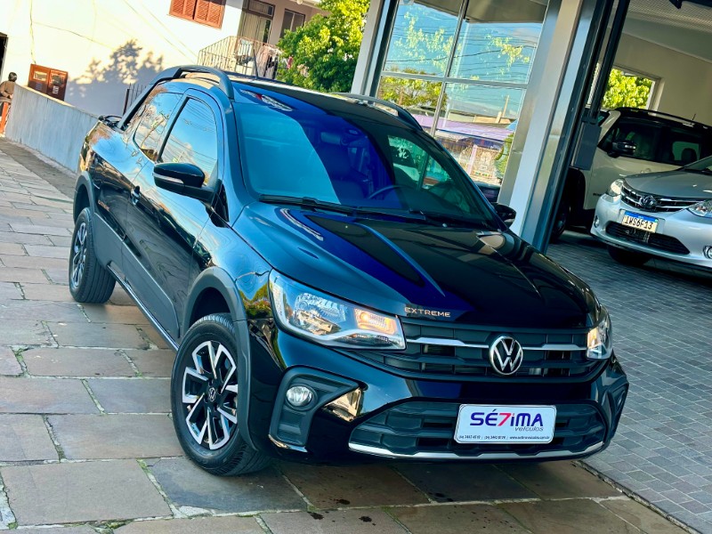 VOLKSWAGEN SAVEIRO 1.6 EXTREME CD 2024/2024 SÉTIMA VEÍCULOS GUAPORÉ / Carros no Vale