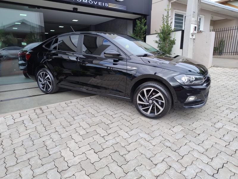 VOLKSWAGEN VIRTUS 1.0 200 TSI HIGHLINE AUTOMÁTICO 2021/2021 DE CONTO AUTOMÓVEIS SARANDI / Carros no Vale