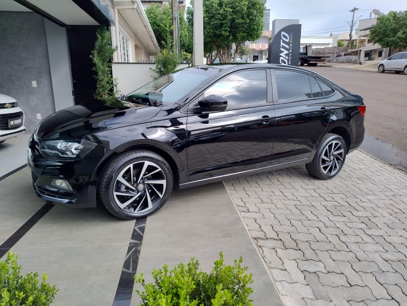 VOLKSWAGEN VIRTUS 1.0 200 TSI HIGHLINE AUTOMÁTICO 2021/2021 DE CONTO AUTOMÓVEIS SARANDI / Carros no Vale
