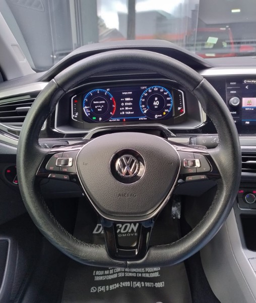 VOLKSWAGEN VIRTUS 1.0 200 TSI HIGHLINE AUTOMÁTICO 2021/2021 DE CONTO AUTOMÓVEIS SARANDI / Carros no Vale
