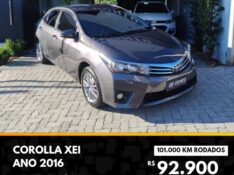 TOYOTA COROLLA 2.0 XEI 16V 2015/2016 DE CONTO AUTOMÓVEIS SARANDI / Carros no Vale