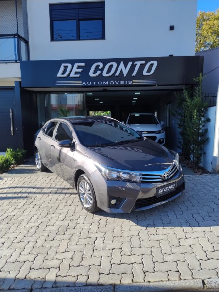 TOYOTA COROLLA 2.0 XEI 16V 2015/2016 DE CONTO AUTOMÓVEIS SARANDI / Carros no Vale
