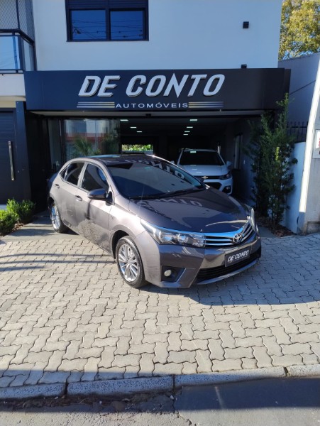 TOYOTA COROLLA 2.0 XEI 16V 2015/2016 DE CONTO AUTOMÓVEIS SARANDI / Carros no Vale