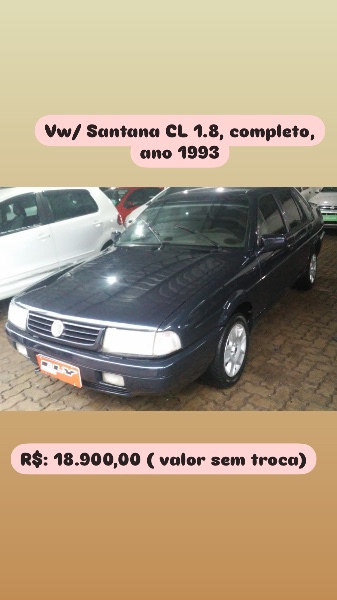 VOLKSWAGEN SANTANA 1.8 8V - 1993