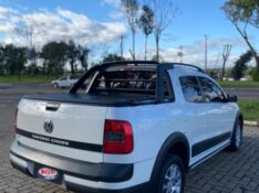 VOLKSWAGEN SAVEIRO SAVEIRO CROSS 1.6 T.FLEX 16V CD 2016/2016 NEURI VEÍCULOS LAJEADO / Carros no Vale