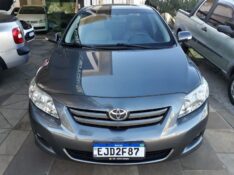 TOYOTA COROLLA XEI 1.8 16V FLEX AUT. 2009/2010 TS VEÍCULOS ANTA GORDA / Carros no Vale
