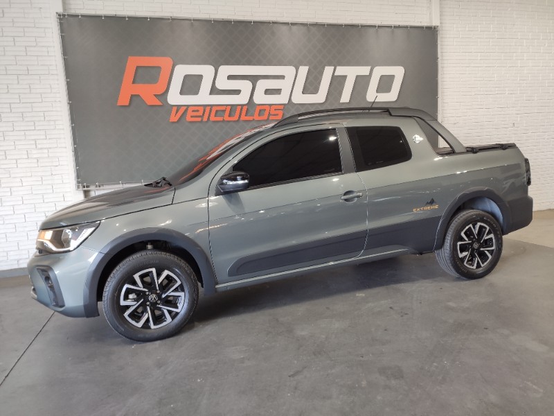 VOLKSWAGEN SAVEIRO EXTREME CD 1.6 2025/2025 ROSAUTO VEÍCULOS VENÂNCIO AIRES / Carros no Vale