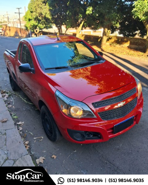 CHEVROLET MONTANA 1.4 LS 2014/2014 STOPCAR MULTIMARCAS ESTRELA / Carros no Vale