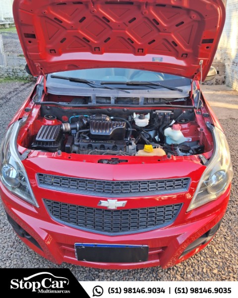 CHEVROLET MONTANA 1.4 LS 2014/2014 STOPCAR MULTIMARCAS ESTRELA / Carros no Vale