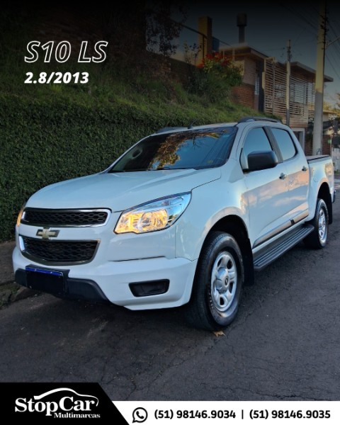 CHEVROLET S-10 LS 2.8 TURBO 4X4 2013/2013 STOPCAR MULTIMARCAS ESTRELA / Carros no Vale